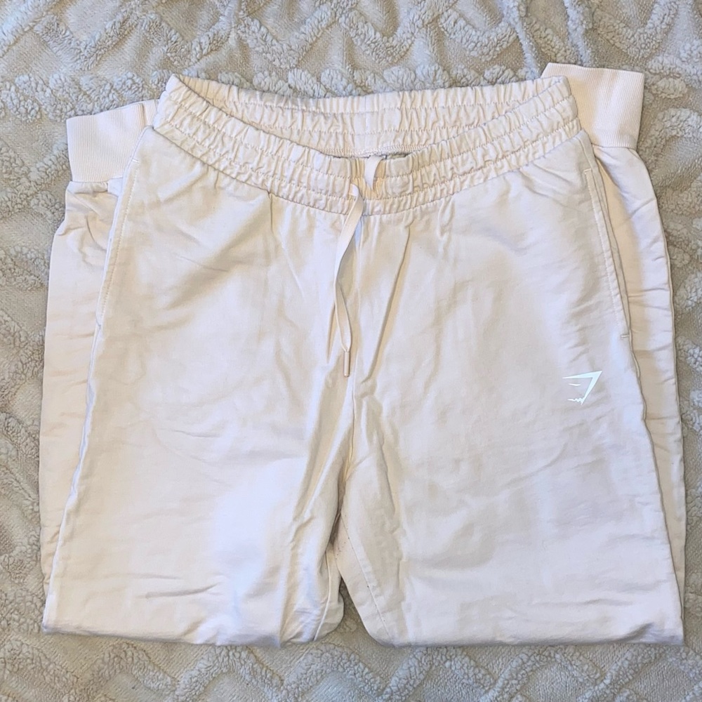 Pink Gymshark oversized joggers